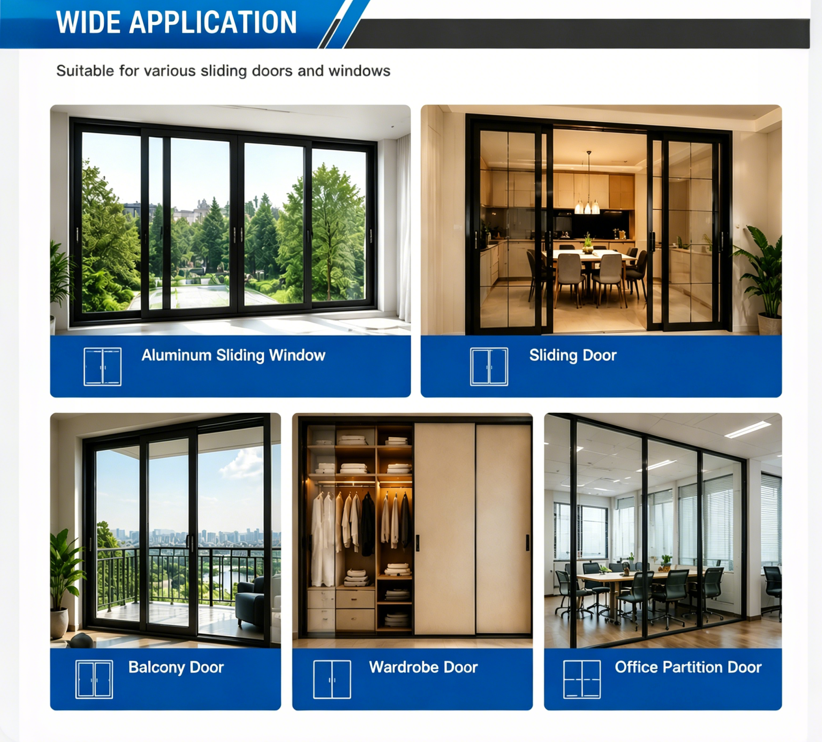 L20 window roller – dimensional reference image